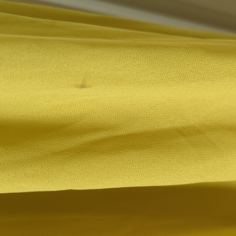 Ixiah Mustard Maxi Dress with Lace Accents - Picture 8 of 10